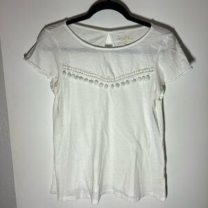 Lilly Pulitzer Cotton Pom Pom T shirt EUC